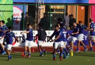 uttar-pradesh-wizard-team-players-in-warm-up-session-during-3rd-place-match-of-hhil2013-at-astroturf-hockey-stadium-ranchi-on-10feb-2013