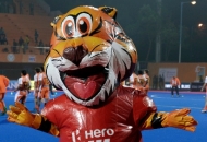 Hero HIL Mascot Gaurav at Bhubaneswar