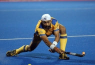 Sandeep Singh of JPW in action against KL
