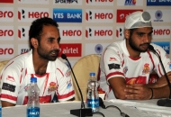 DMM player Prabhjot Singh and Grjinder Singh during the PC