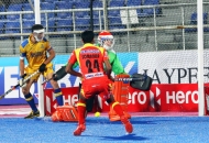 RR scoring-a-goal-against-JPW at mohali