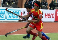 kothajit-singh-of-ranchi-rhinos-in-action-during-the-1st-semi-final-match-against-upw-at-ranchi-on-9th-feb-2013