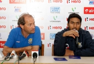 raghunath-upw-captain-along-with-his-coach-during-post-match-press-conference-at-lucknow-on-3rd-feb-2013